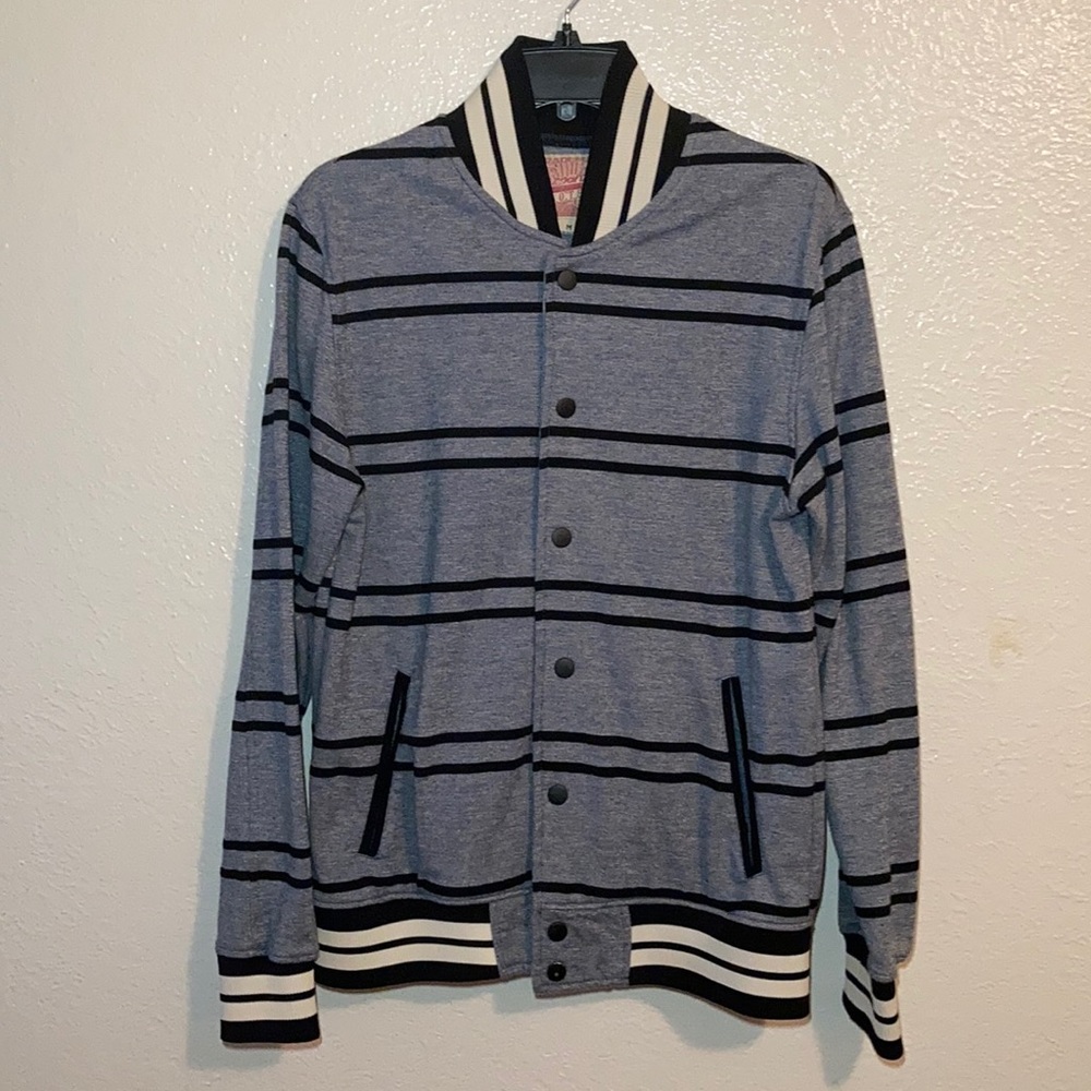 Men’s Brooklyn Medium Varsity Grey Jacket